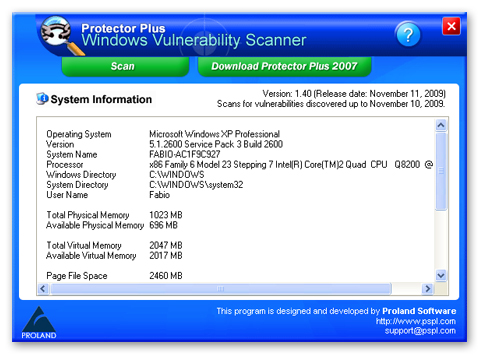 36942 01 - Windows Vulnerability Scanner v1.40