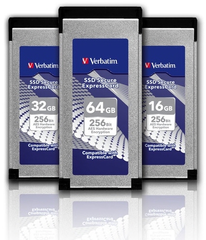 Verbatim SSD Secure ExpressCard 01 - SSD ExpressCard da Verbatim