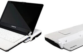 Booktop M1305 de Gigabyte obtém ajuda extra da mão de NVIDIA