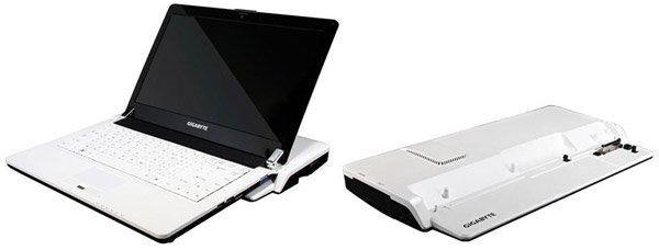 booktop m1305 - Booktop M1305 de Gigabyte obtém ajuda extra da mão de NVIDIA