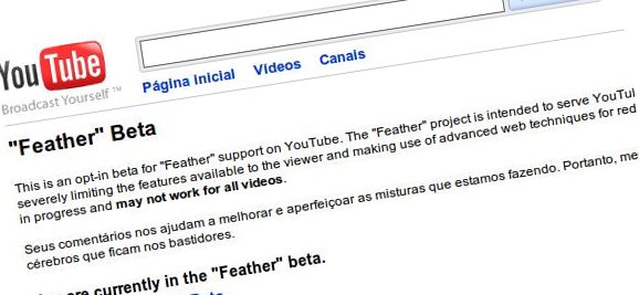 YouTube father - Youtube Feather – Uma versão leve do Youtube