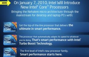 Intel Westemere em 32 nanómetros