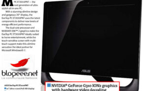 ASUS EeeTop ET2010PNT com NVIDIA ION 2.