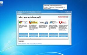 clip_image002_136F9F12 Janela de eleição de navegador de Windows 7.