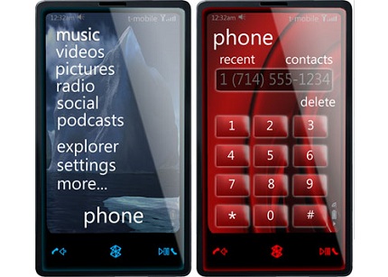 zune Phone concept - Microsoft apresentaria Zune Phone na MWC