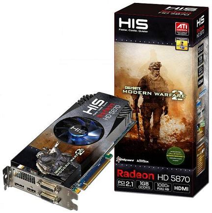 his5870 - HIS Radeon HD 5870 iCool V