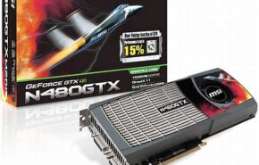 Imagens e dados da nova MSI GeForce GTX 480