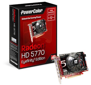 powercolor radeon hd 5770 eyefinity5 - PowerColor lança sua HD 5770 Eyefinity 5