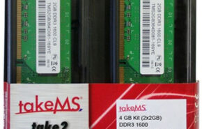 TAKEMS Kit DDR3 1.600MHz