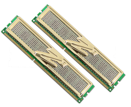 OCZ Gold DDR3 dualc kit 01 - OCZ DDR3 Gold Kit 8 GB dual-channel