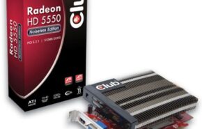 Club3d acaba de anunciar a nova Radeon HD Noiseless Edition 5550