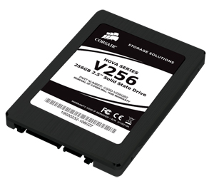 14436 NOVASeries SSD V256 angled - Corsair amplia sua gama de SSDs