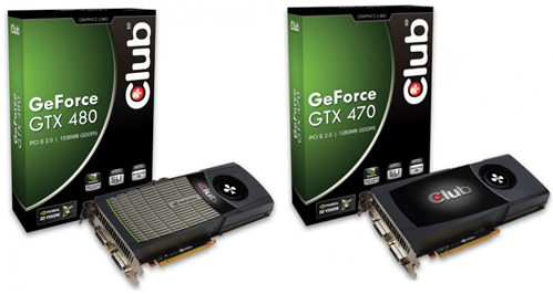 club3d gtx400 1 - Club 3D apresenta sua GeForce GTX 470 e 480