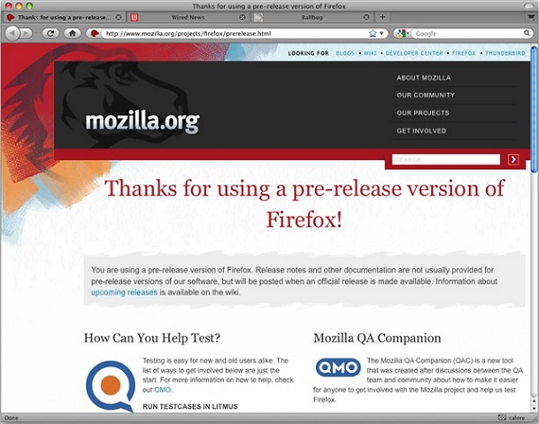 firefox4 - Novo Mozilla Firefox 4