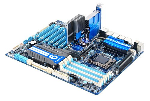 gigabyte ga x58a ud9 1 - GA-X58A-UD9, anúncio oficial da placa baseie de Gigabyte com 7 PCIe