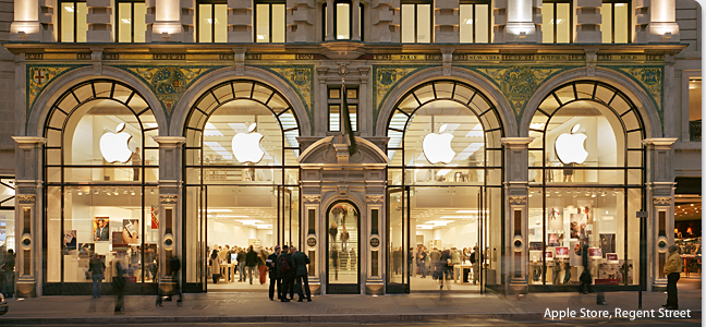 home regentstreet251007 - Rápida visita do Planeta Informática na Apple Store de Londres