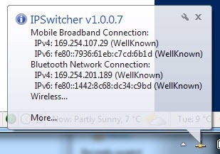 ip switcher 5 - Troque de IP rapidamente com IP Switcher 1.0.0.7