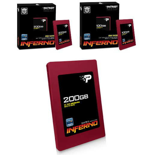 patriot infernossd 1 - Patriot Inferno, SSD a máxima velocidade