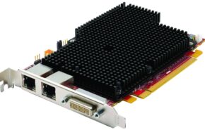 ATI FirePro RG220, gráfica com portos de rede