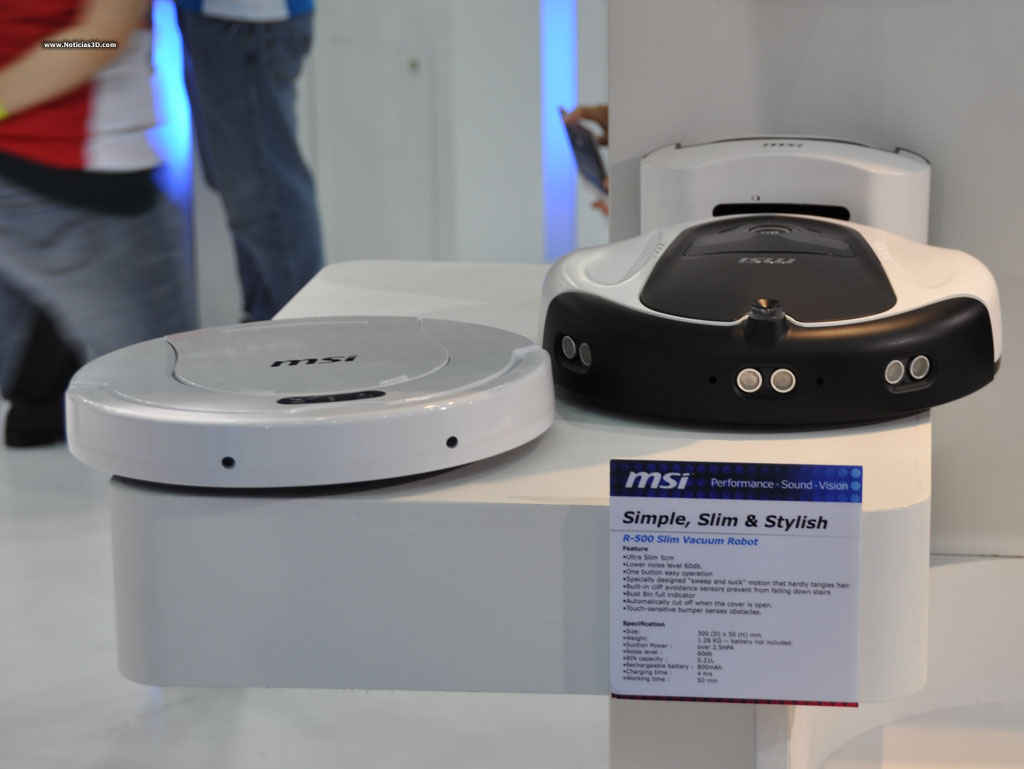 DSC 0177 - Computex 2010: MSI robots aspiradores
