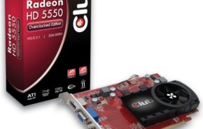 Clube 3D lança sua HD 5550 com overclock e 2GB