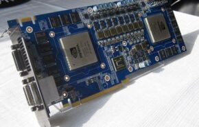 Prototipo da Galaxy uma Fermi GTX 470 dual