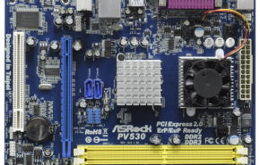 PV530(m) Placa mãe ASRock PV530 microATX, com chipset VIA VX900