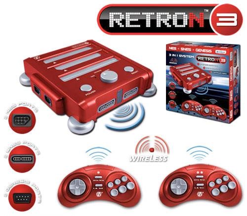 RetroN 3 01 - Console de Games 3 em 1