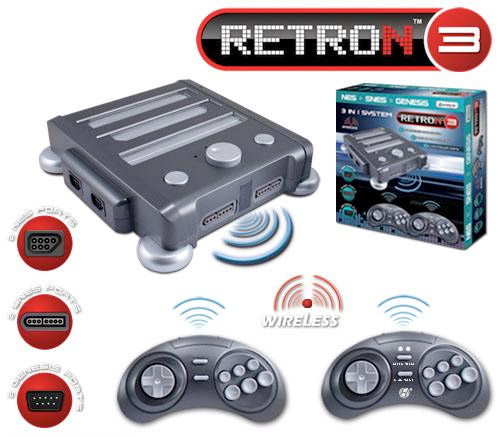 RetroN 3 02 - Console de Games 3 em 1