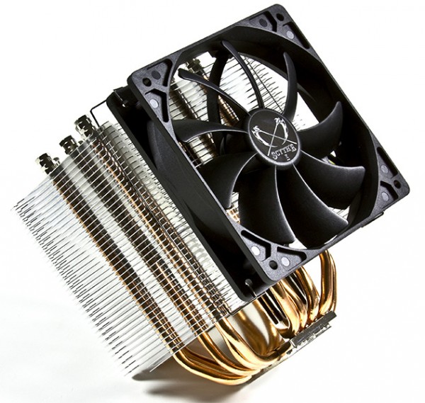 Scythe Ninja 3 CPU Cooler 02 600x569 - Scythe anuncia seu novo disipador Ninja 3 CPU Cooler!