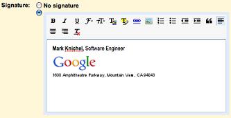 firma gmail - Gmail adiciona assinaturas com texto enriquecido