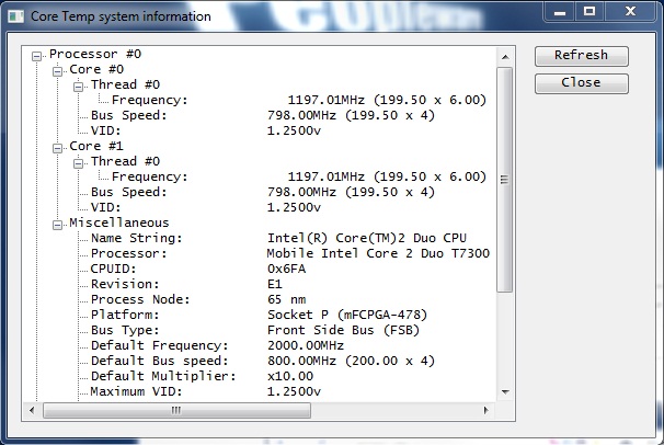 CoreTemp 3 - Monitorize o seu CPU com o Core Temp 0.99.7