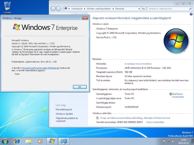 40217 01 - Windows 7 SP1 RC vaza na Web