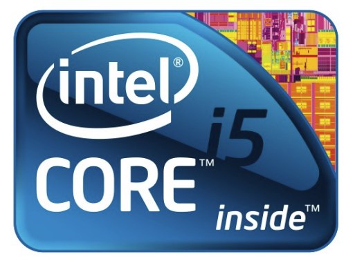 intel core i5 logo - Core i5 2500 com 4 núcleos