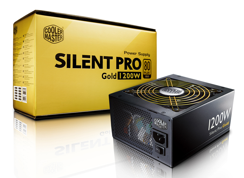 Fontes Silent Pro Gold - Cooler Master Lança no Brasil Fontes Silent Pro Gold