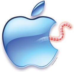 apple worm2 - Já existem mil vírus para Macs