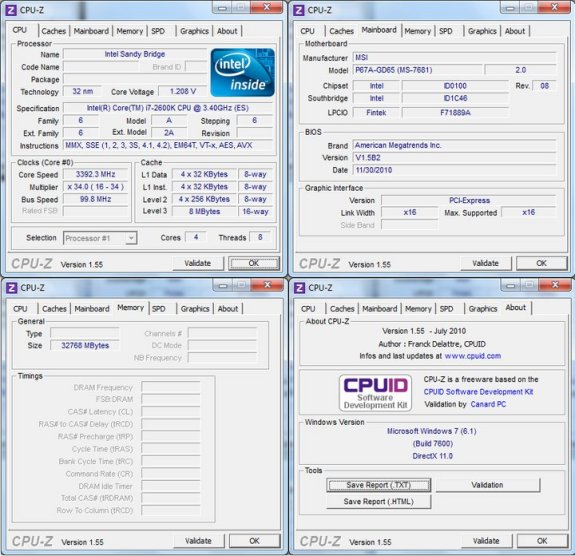 msi sandy bridge 32gb support - Sandy Bridge suportará até 32GB de DDR3.