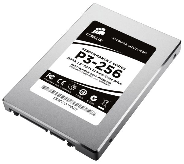 Corsair Performance3 SSD SATA3 - Corsair anuncia seus SSD Performance 3 SATA 6.0Gbps - #CES2011.