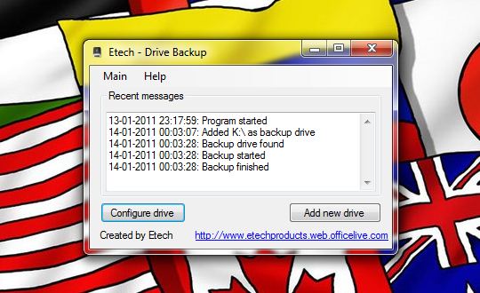 DriveBackup 1 - Drive Backup – Backups sempre em dia