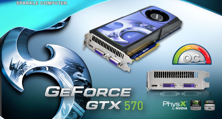 Sparkle Announces the Factory Overclocked GeForce GTX 570 V Go Graphics Card 2 - Nova Sparkle GeForce GTX 570 V-Go