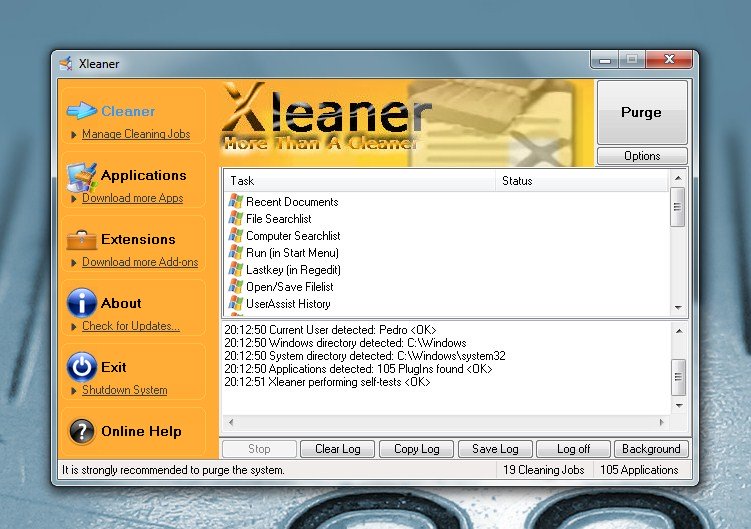 Xleaner – Limpeza de disco mais profunda xleaner 1 - Xleaner – Limpeza de disco mais profunda