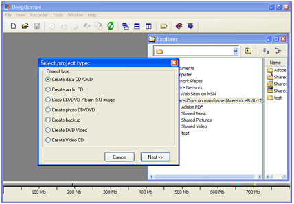 deepburner - 14 programas gratuitos para gravar CDs e DVDs.