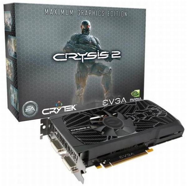 evga crysis2GTX560 1 - EVGA lança sua GTX 560 Ti Maximum Graphics Edition