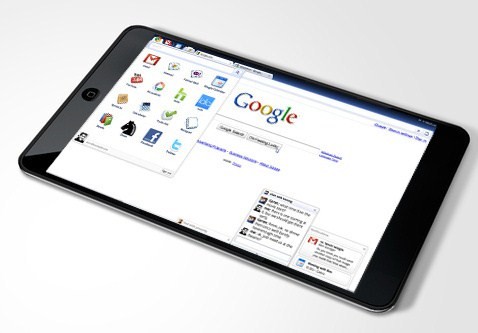 500x tablet chrome - Google já trabalha com LG para lançar o “Nexus tablet”
