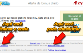 email-cityville-1 Tutorial como excluir os e-mails de notificações no CityVille do Facebook