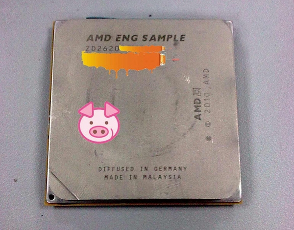 AMD Bulldozer Eng sample 01 - Primeira foto de Bulldozer e Gigabyte diz que se lança no dia 7 de Junho