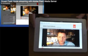 Adobe-Flash-Video-On-iPad Adobe anuncia um método para incluir flash em iOS