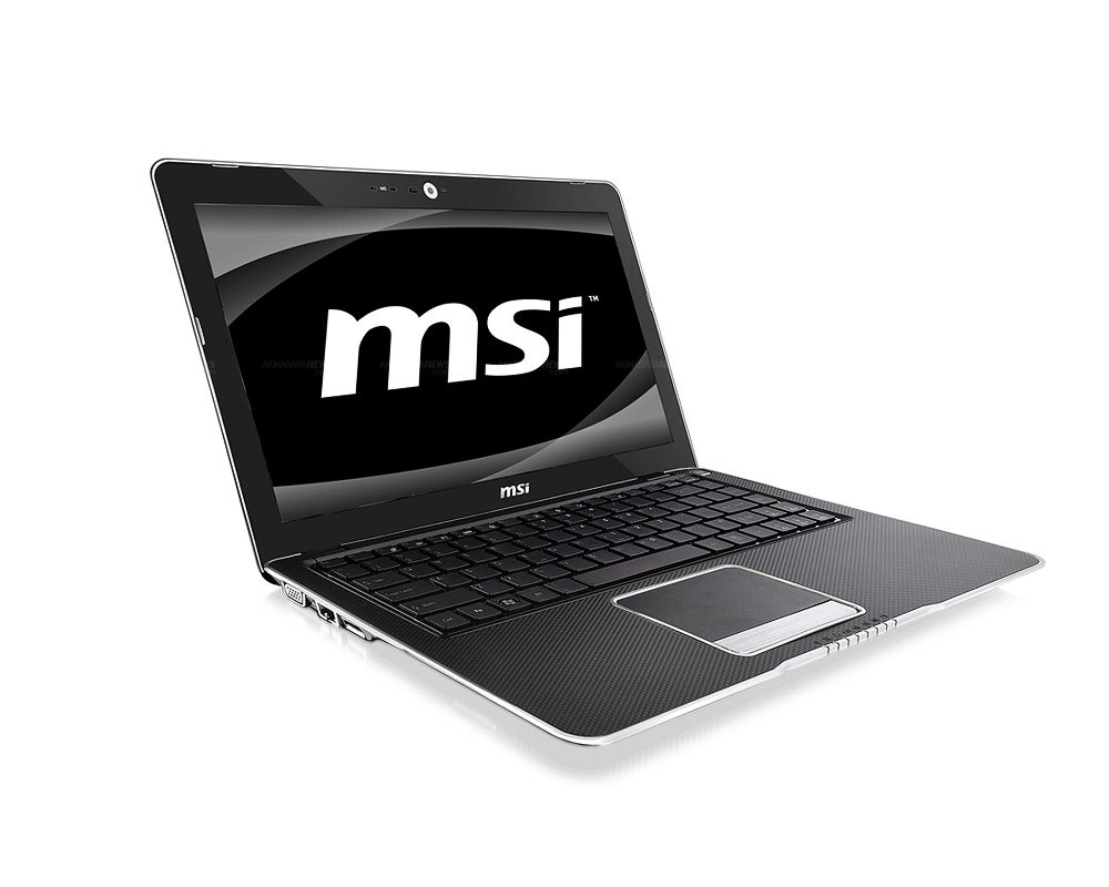 MSI add AMD’s Fusion extra slim X370 - Notebook MSI X370 com AMD Fusion