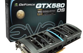 EVGA GeForce GTX 580 DS com overclock de série