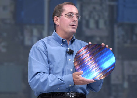idf wafer 2 - Intel poderia fabricar processadores personalizados para Apple e Sony